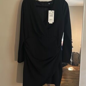 Zara XL Black Dress